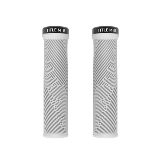 Grips Title MTB FORM Lock-On Valkoinen - edestäpäin