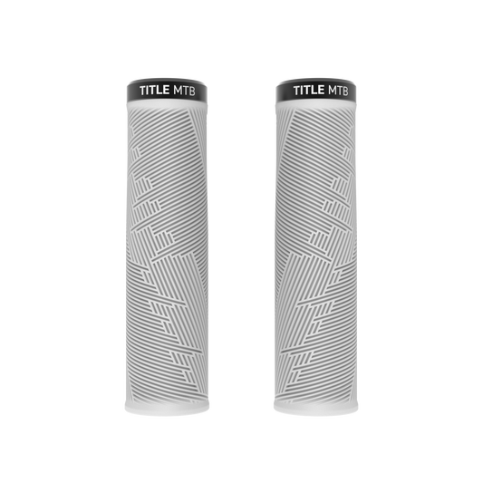 Grips Title MTB FORM Lock-On XL Valkoinen - pari edestä
