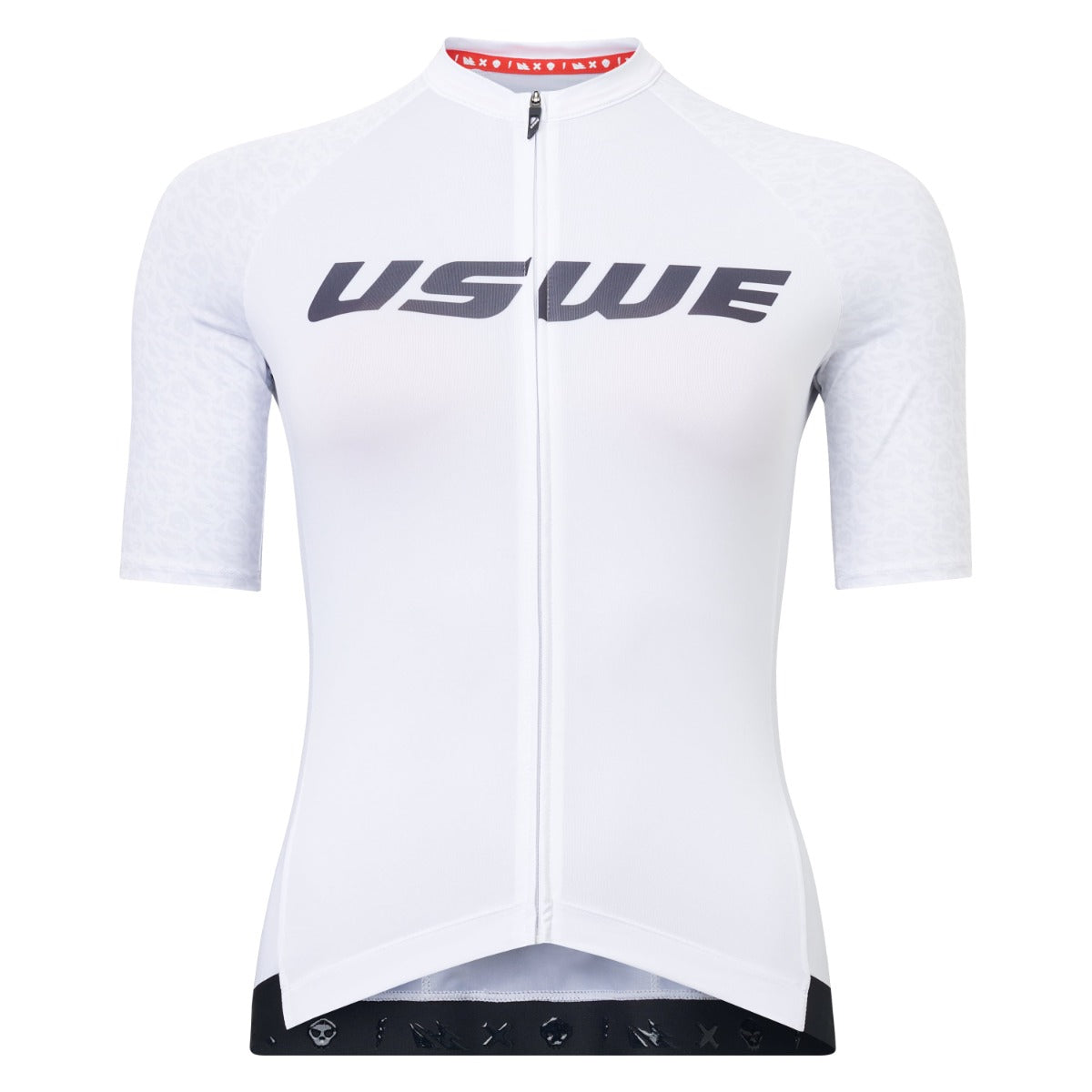 Naisten USWE GRUS GRAVEL lyhythihainen Jersey Valkoinen