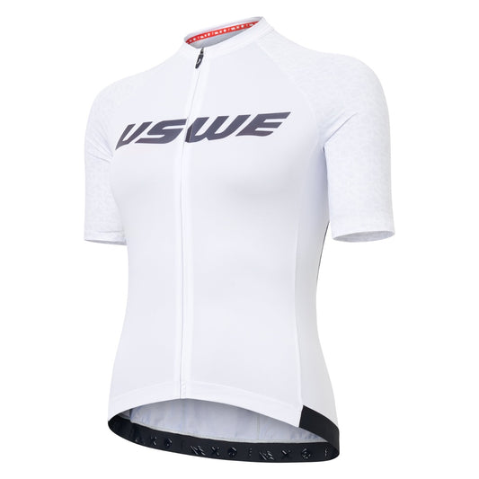Naisten USWE GRUS GRAVEL lyhythihainen Jersey Valkoinen