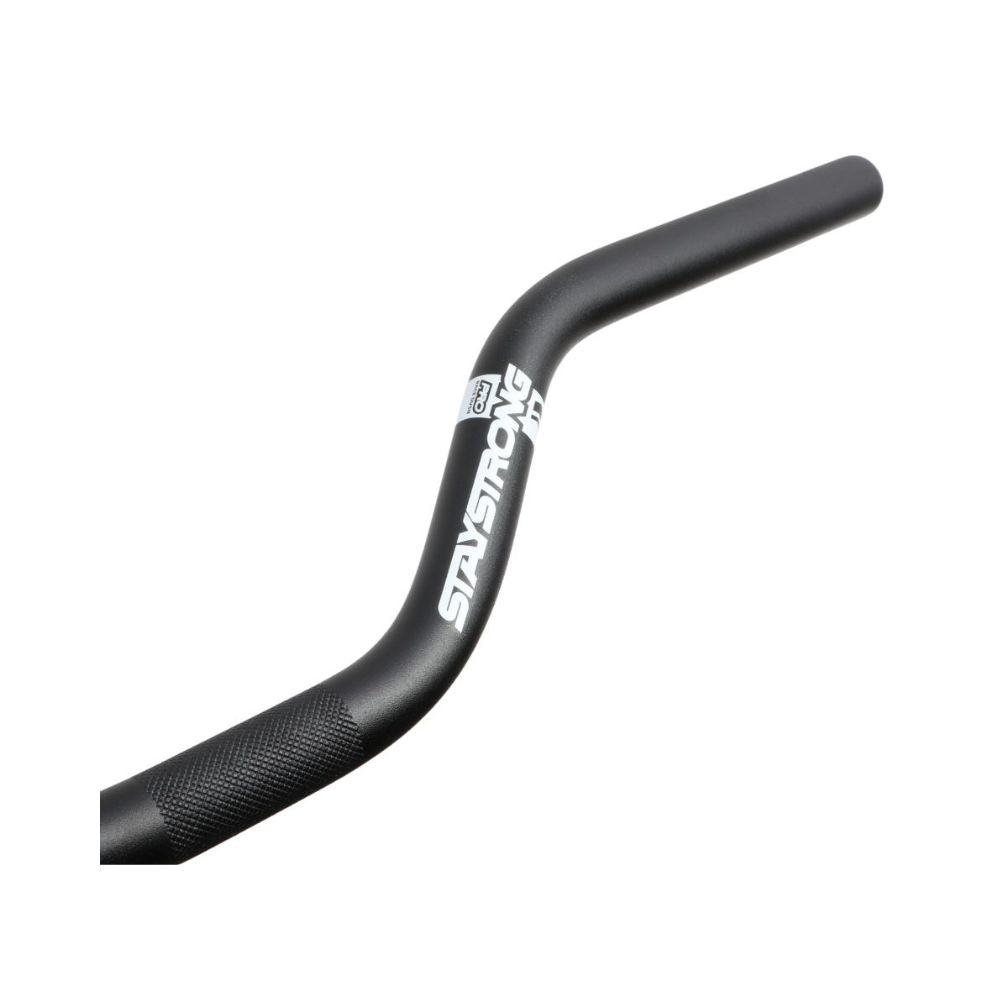 BMX-ohjaustanko STAYSTRONG Chevron Exp Alu Black Ø22.2mm