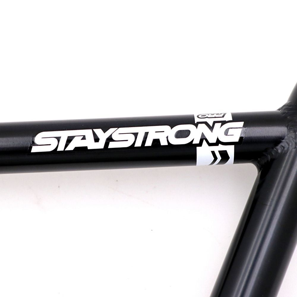 BMX-ohjaustanko STAYSTRONG Chevron Race Black Ø22.2mm