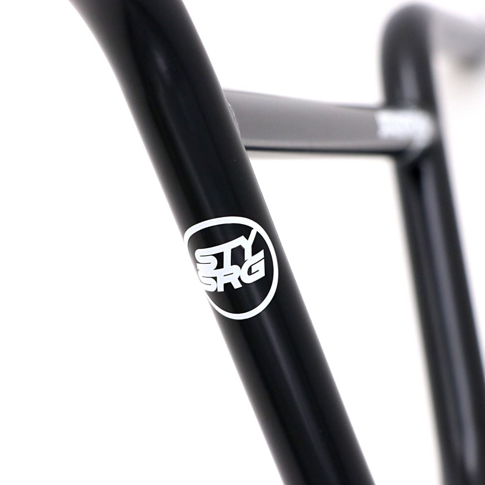 BMX-ohjaustanko STAYSTRONG Chevron Straight Race Black Ø22.2mm