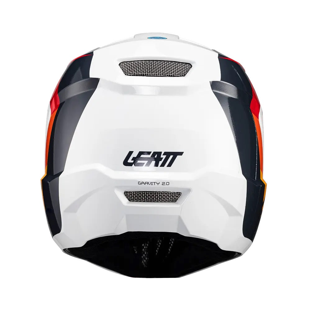 LEATT MTB GRAVITY 2.0 kypärä valkoinen/punainen