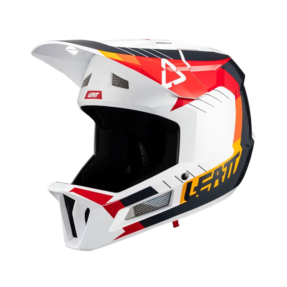 LEATT MTB GRAVITY 2.0 kypärä valkoinen/punainen