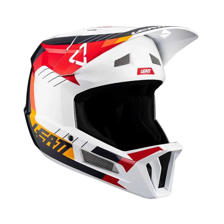 LEATT MTB GRAVITY 2.0 kypärä valkoinen/punainen