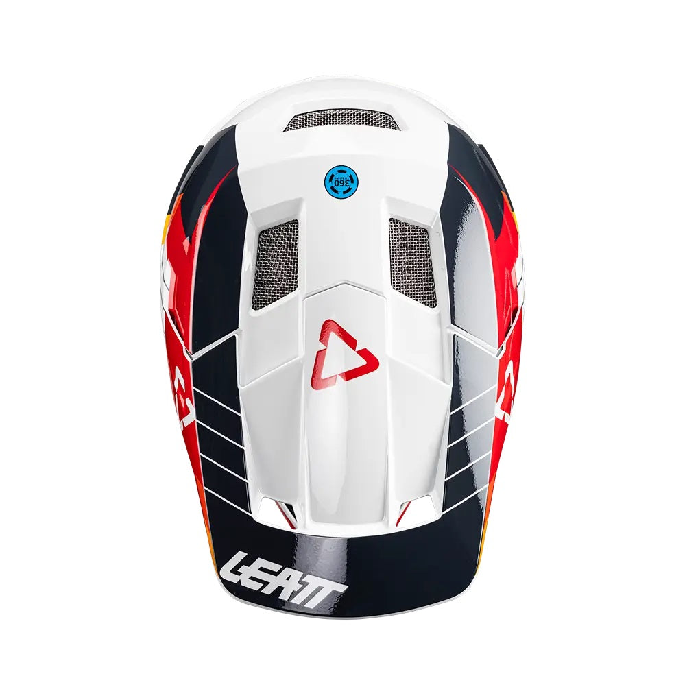 LEATT MTB GRAVITY 2.0 kypärä valkoinen/punainen