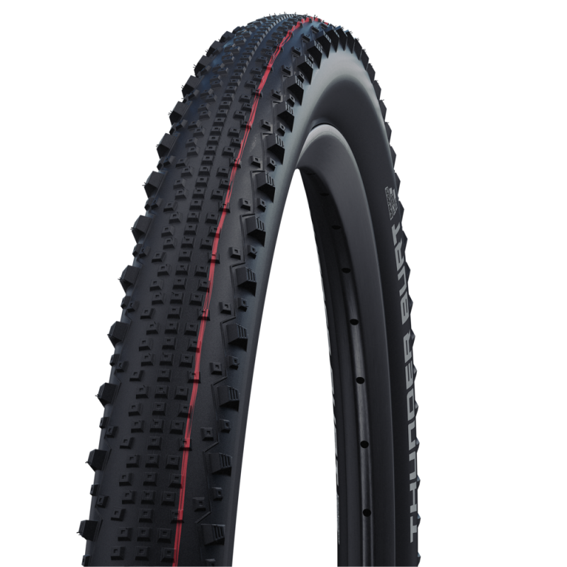 SCHWALBE THUNDER BURT 29x2.10 ADDIX SPEED SUPERGROUND Tubeless Ready Soft Musta rengas