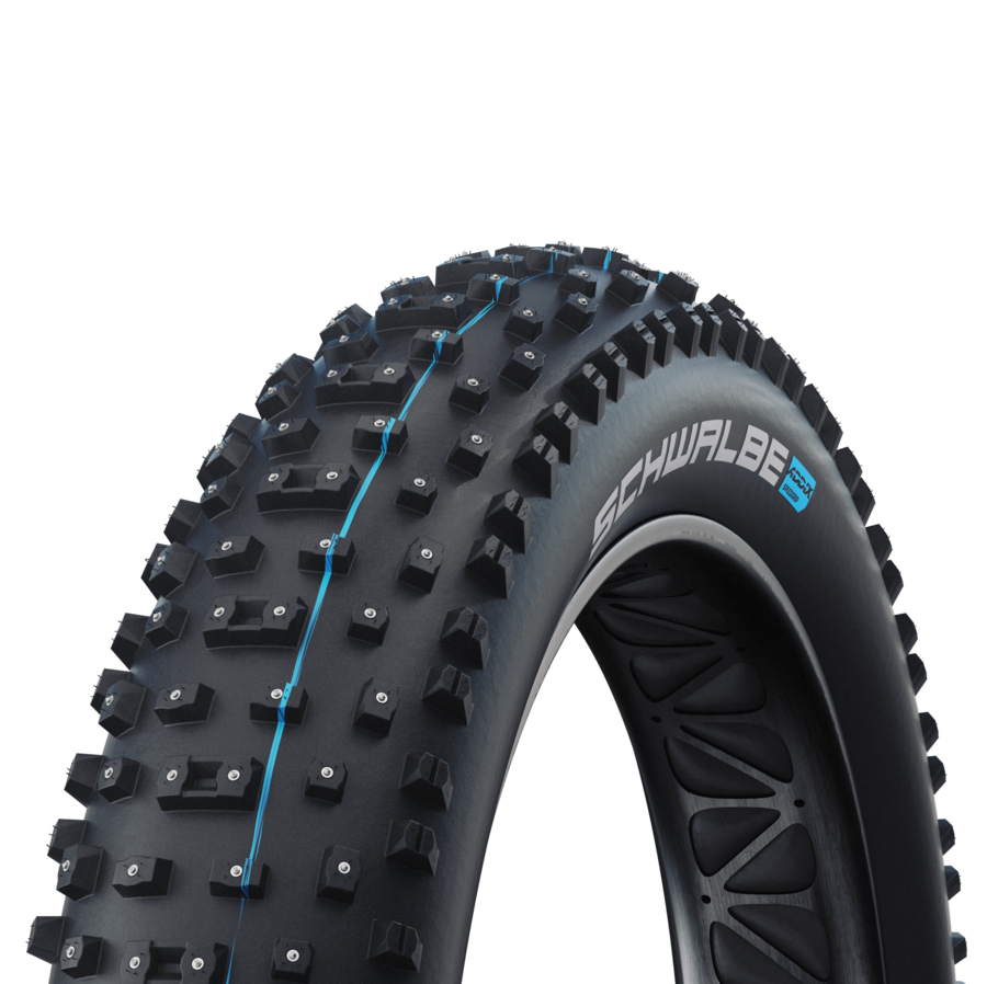 SCHWALBE Al MIGHTY SuperGround Addix -rengas, 26x4,80, Tubeless Easy, joustava, musta, piikkikestävä