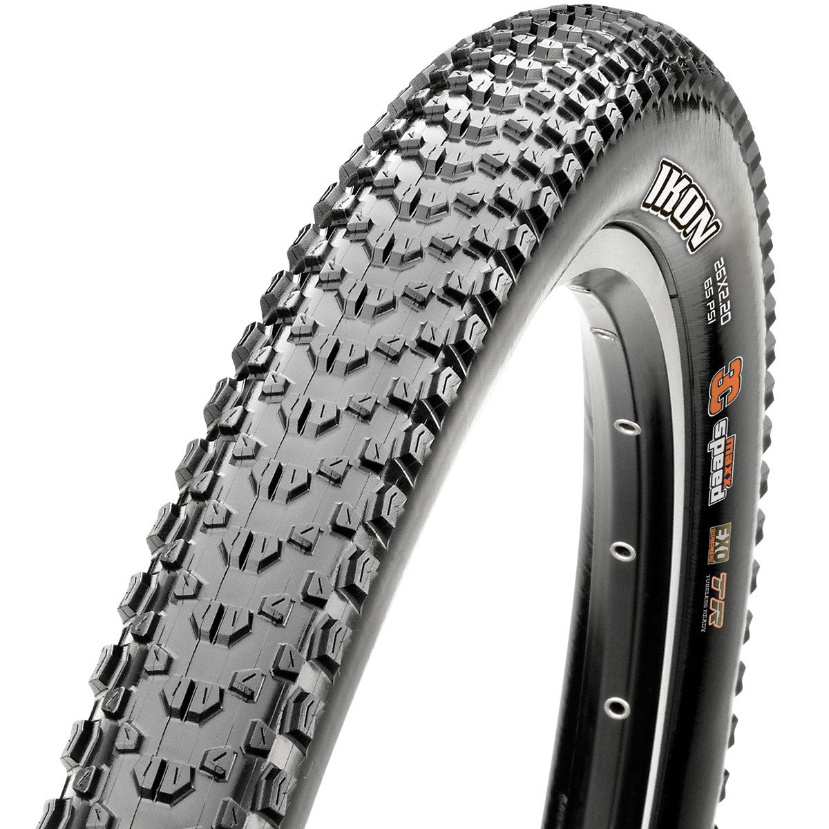 MAXXIS IKON 29x2.35 Exo MaxxSpeed Tubeless Ready Soft Black -rengas MAXXIS IKON 29x2.35 Exo MaxxSpeed Tubeless Ready Soft Black -rengas