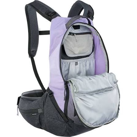 EVOC TRAIL PRO 16L -reppu selkätuella, violetti