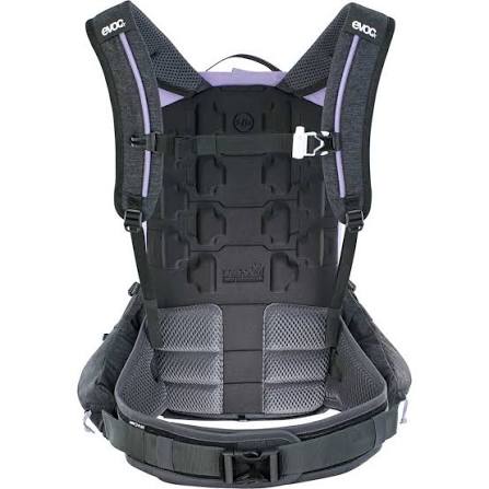 EVOC TRAIL PRO 16L -reppu selkätuella, violetti