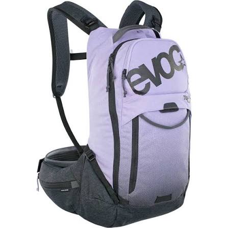 EVOC TRAIL PRO 16L -reppu selkätuella, violetti