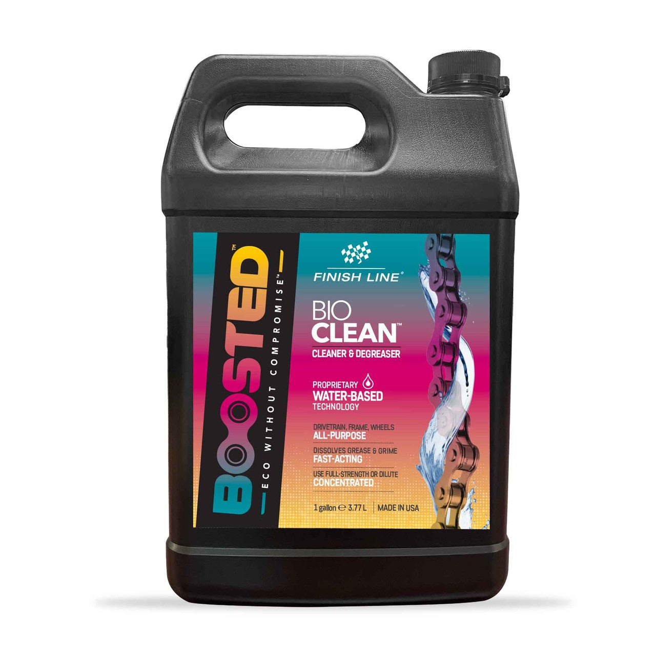 FINISH LINE BOOSTED™ BIO CLEAN vesipohjainen rasvanpoistoaine/puhdistusaine (3,77L)