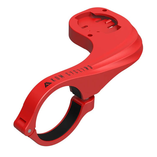 WAHOO KOM CYCLING GPS-ohjaustangon pidike punainen