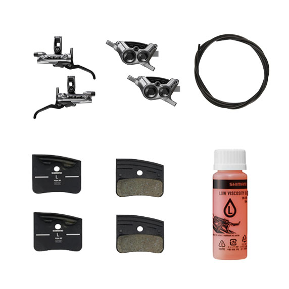 Pari SHIMANO XTR M9220 Enduro 4 mäntä jarrut