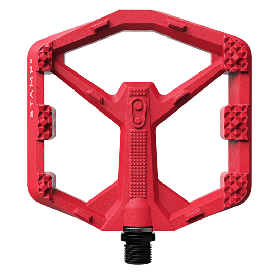 Litteät polkimet CRANKBROTHERS STAMP 0 Suuri punainen