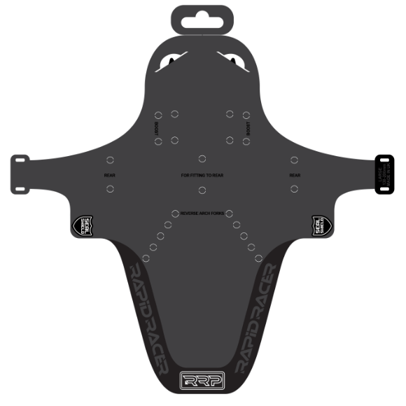 RRP EnduroGuard Large lokasuoja (haarukat 120-200mm) Musta