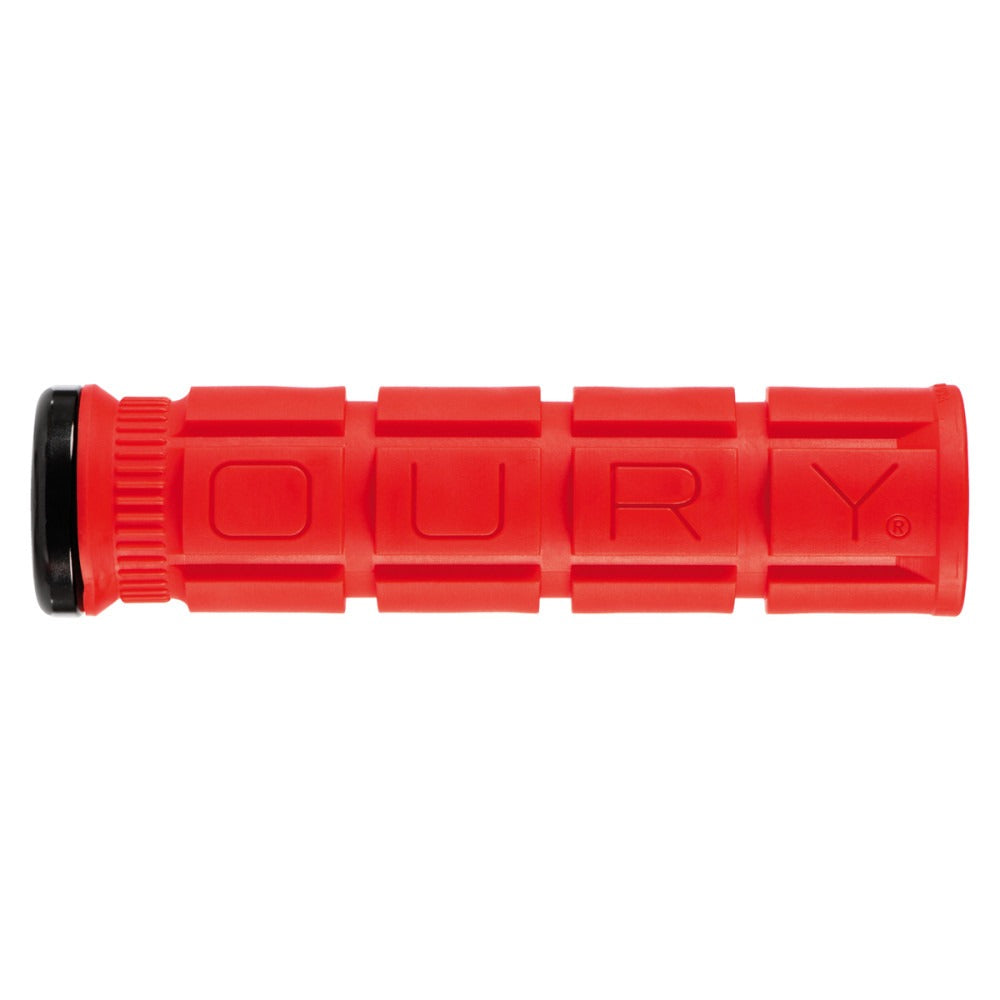 OURY Lock-on V2 135mm punaiset kahvat