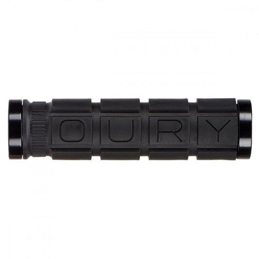 OURY Double Lock-on kahvat 127mm musta