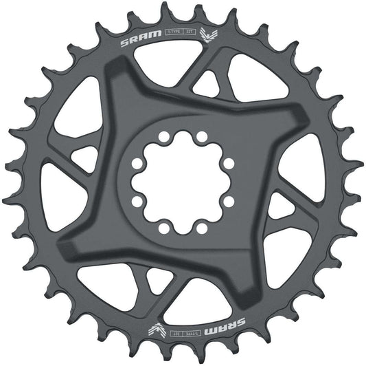 SRAM GX T-Type EAGLE BOOST 12V DM -ketjupyörälevy, offset 3 mm, harmaa