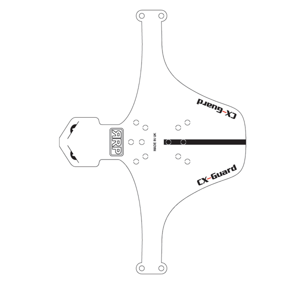 RRP CX GUARD etulokasuojalevy