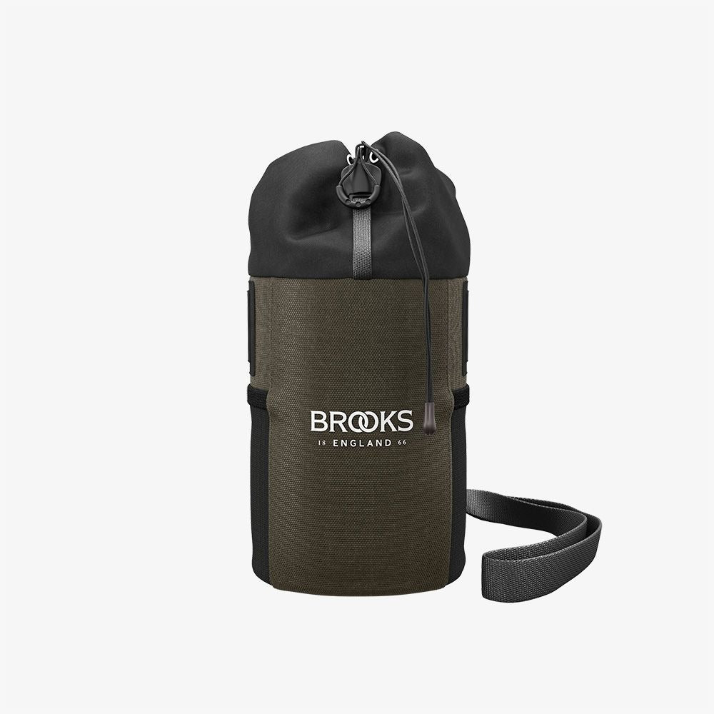 BROOKS SCAPE FEED POUCH ohjaustankolaukku vihreä
