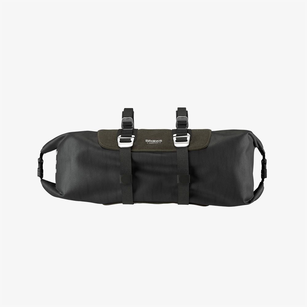 BROOKS SCAPE ROLL ohjaustankolaukku vihreä