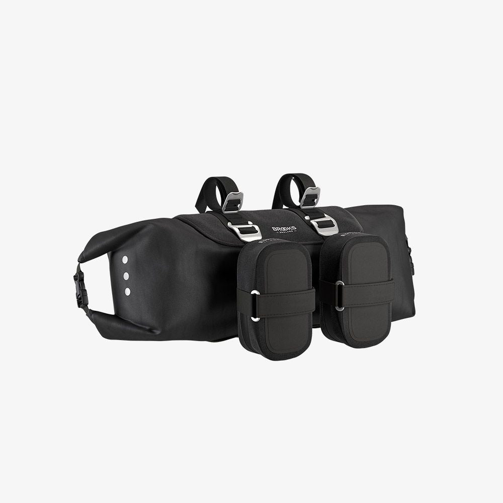 BROOKS SCAPE ROLL ohjaustankolaukku musta