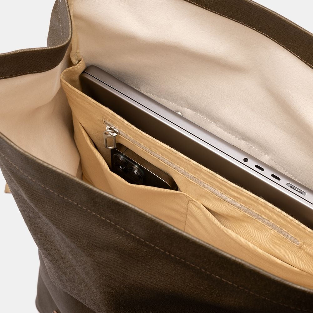 Reppu BROOKS PICKWICK COTTON CANVAS 26L Ruskea ruskea