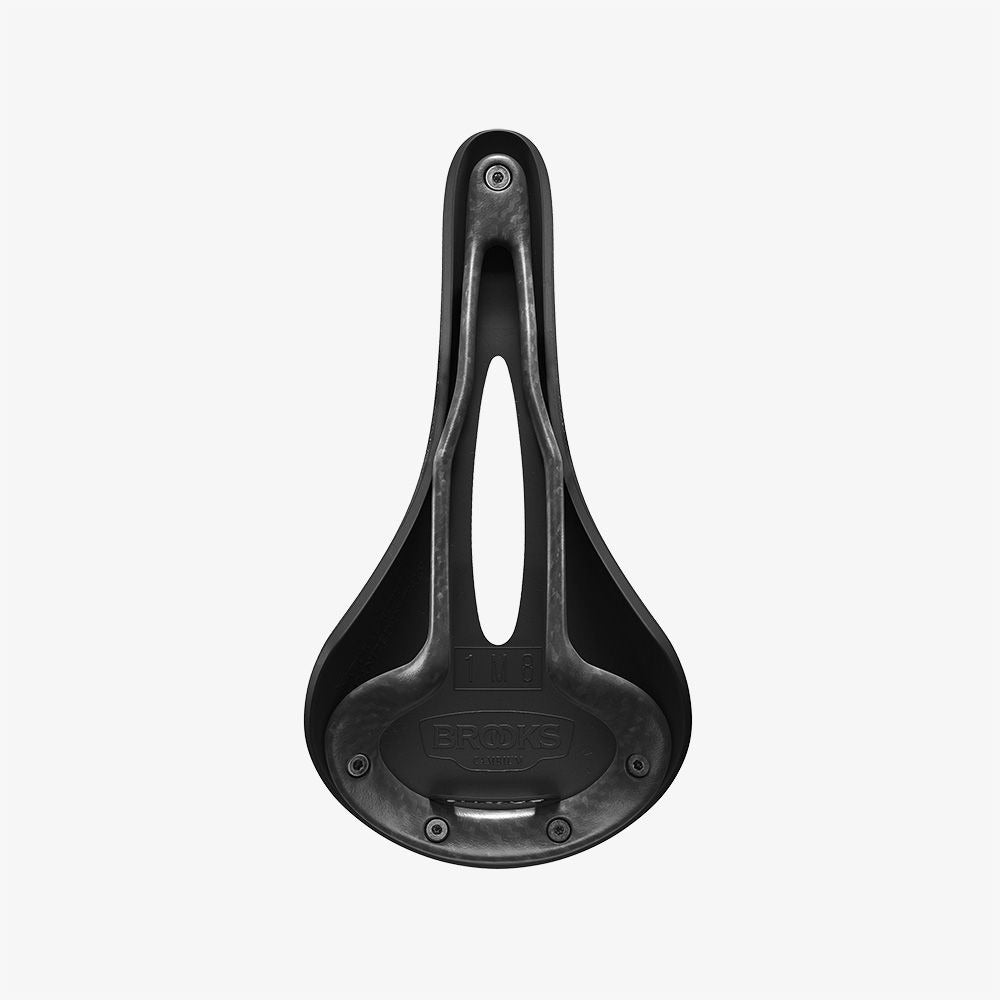 BROOKS CAMBIUM C13 CARVED 158 mm Satula Musta