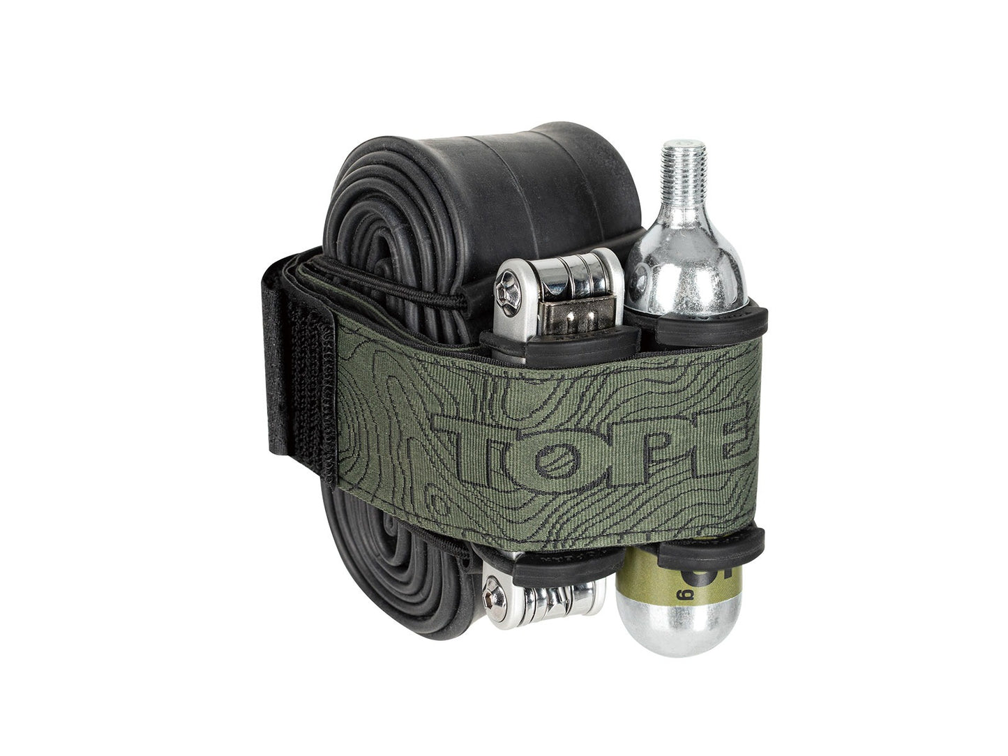 TOPEAK ELEMENTA STRAP L Yleishihna vihreä