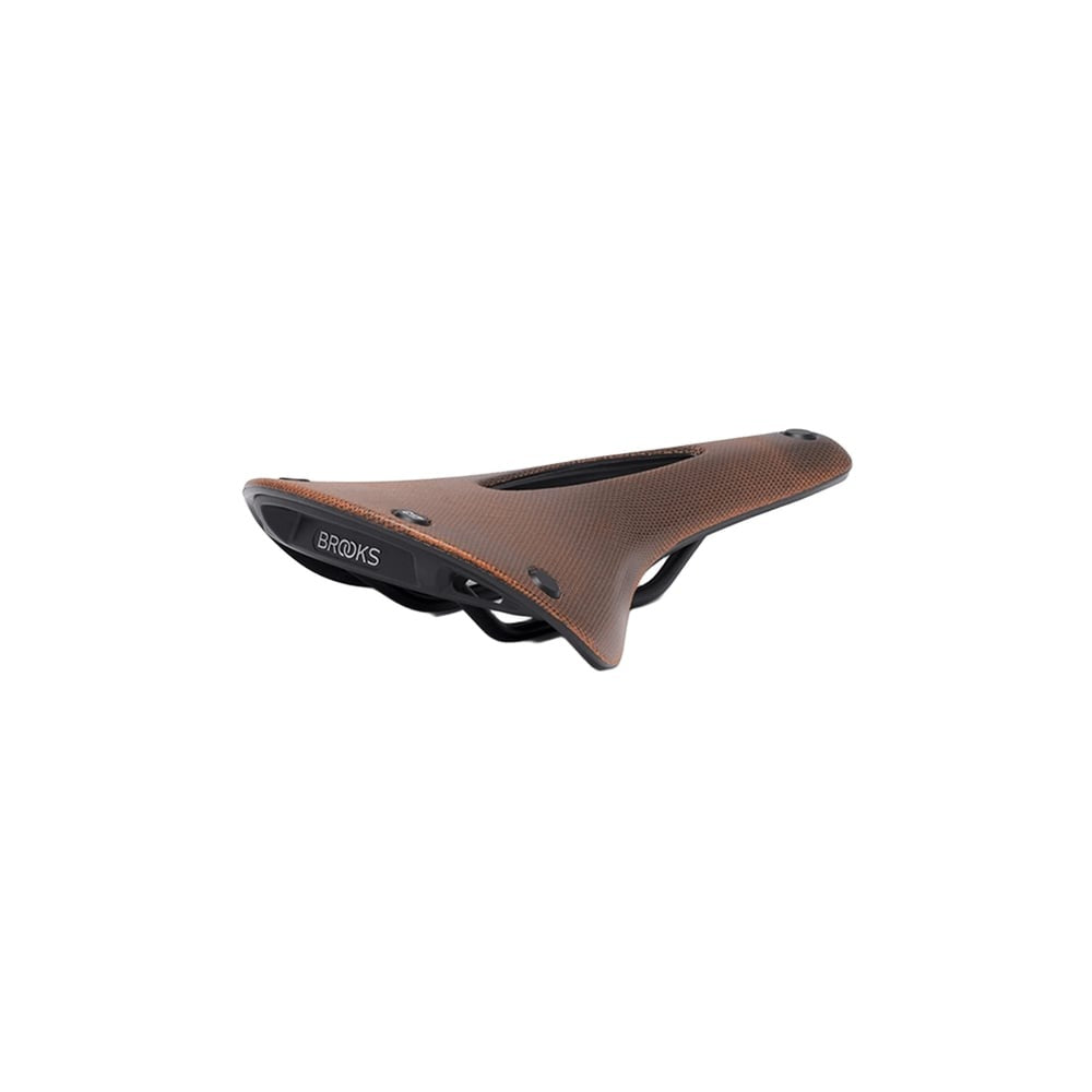 Satula BROOKS CAMBIUM C17 CARVED Ruskea ruskea