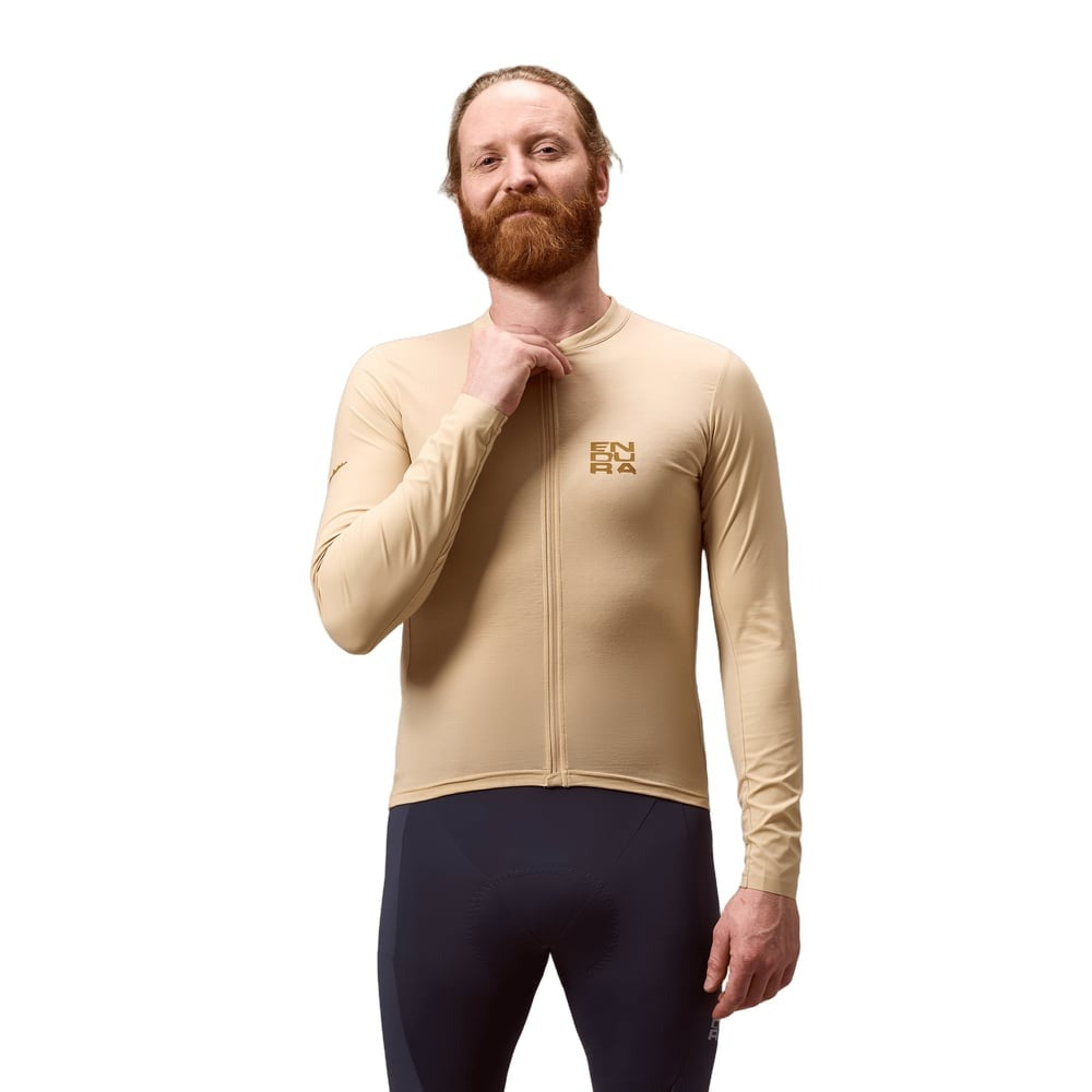 Jersey ENDURA ALLTRACK RIDE Pitkät Hihat Sand