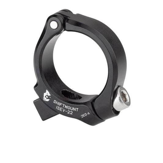 Asennussovitin WOLF TOOTH ShiftMount ISII - 22 Shimano I-SPEC EV Shifter > 22,2 mm ohjaustanko