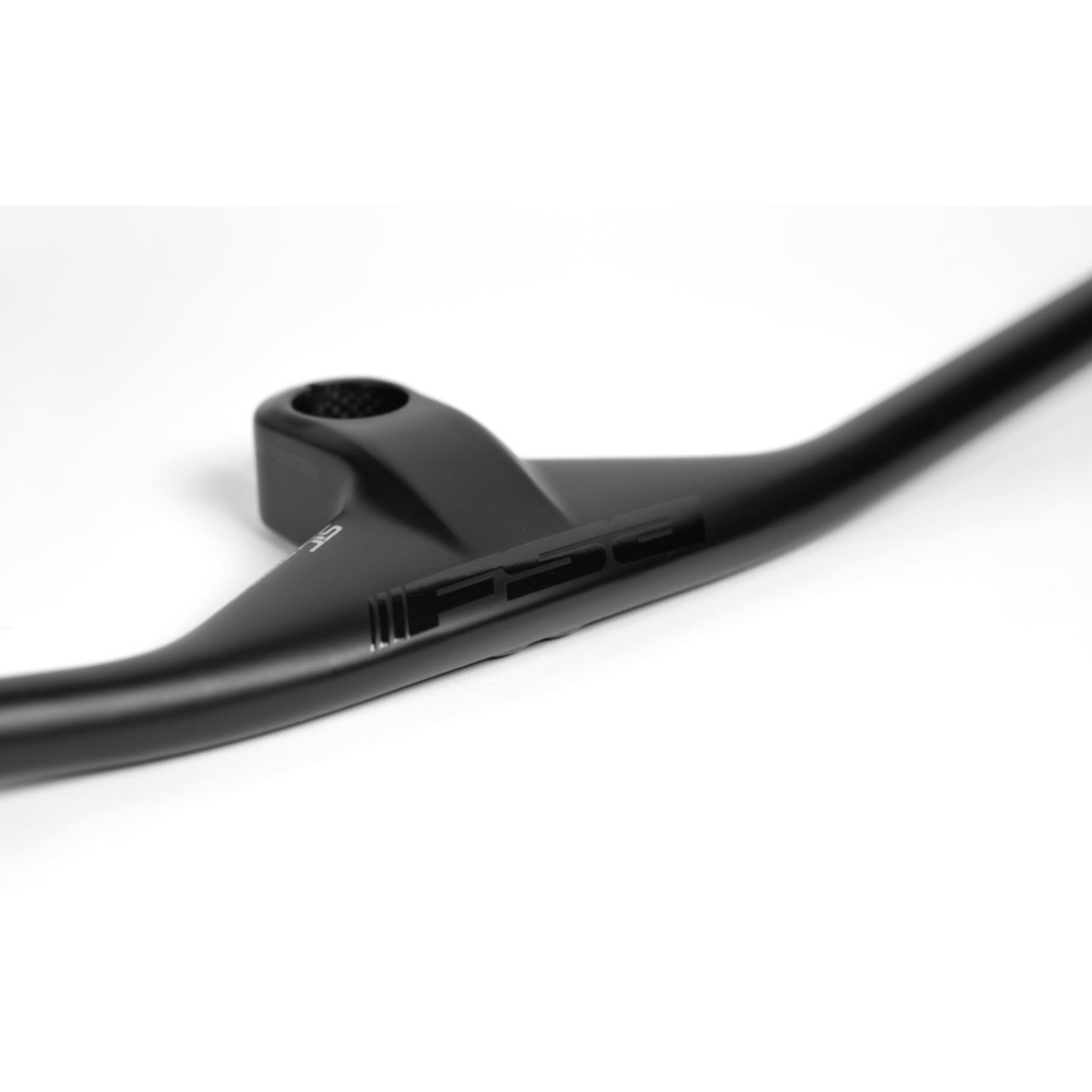 FSA NS SIC Flat Carbon integroitu ohjaustanko 60mm x 760mm Carbon