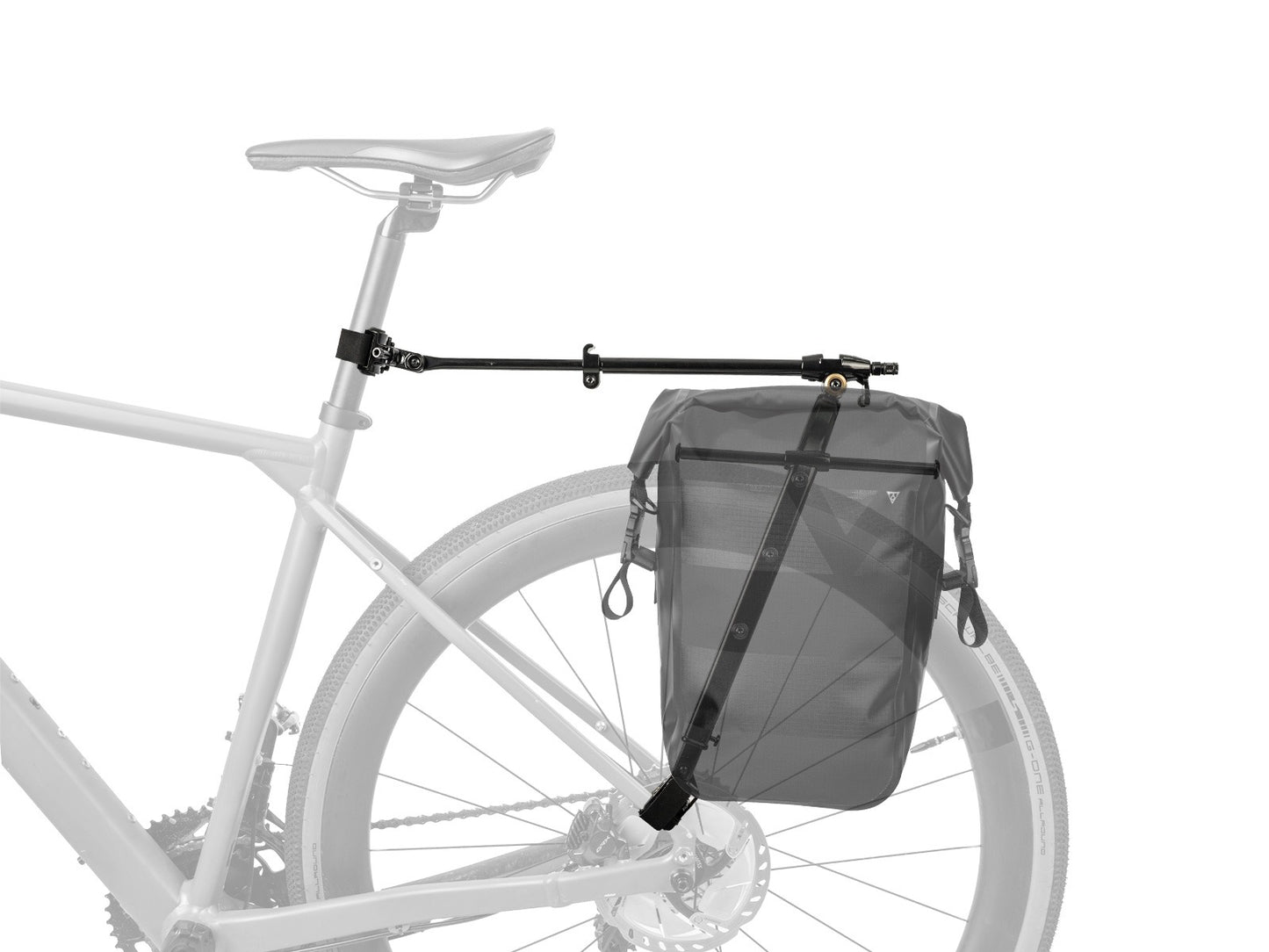 Matkatavarateline TOPEAK ZIRAK ESSENTIAL STRAP MOUNT