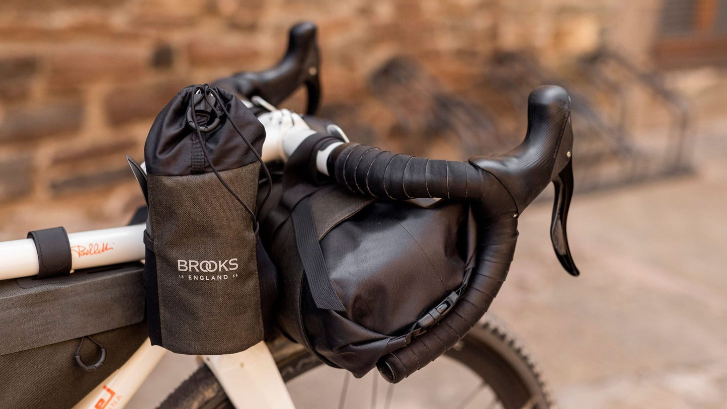 BROOKS SCAPE FEED POUCH ohjaustankolaukku vihreä