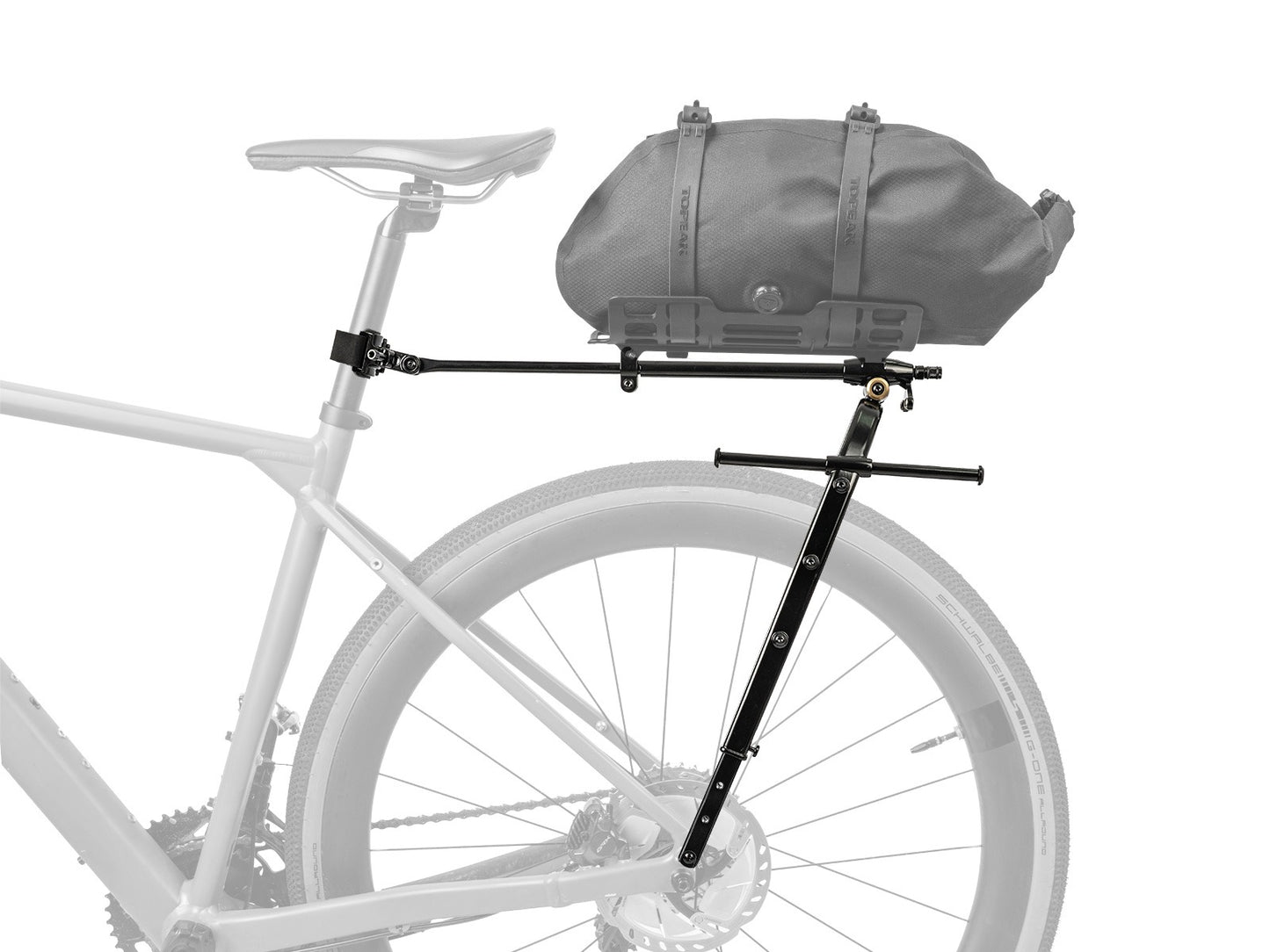 TOPEAK ZIRAK ESSENTIAL EYELET MOUNT -matkatavarateline