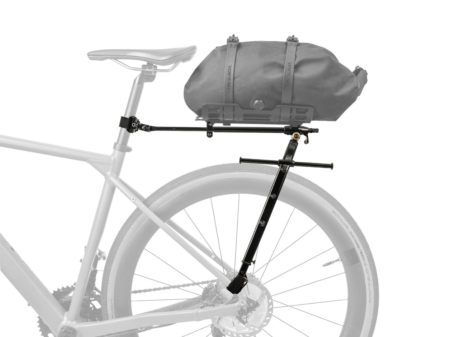 Matkatavarateline TOPEAK ZIRAK ESSENTIAL STRAP MOUNT
