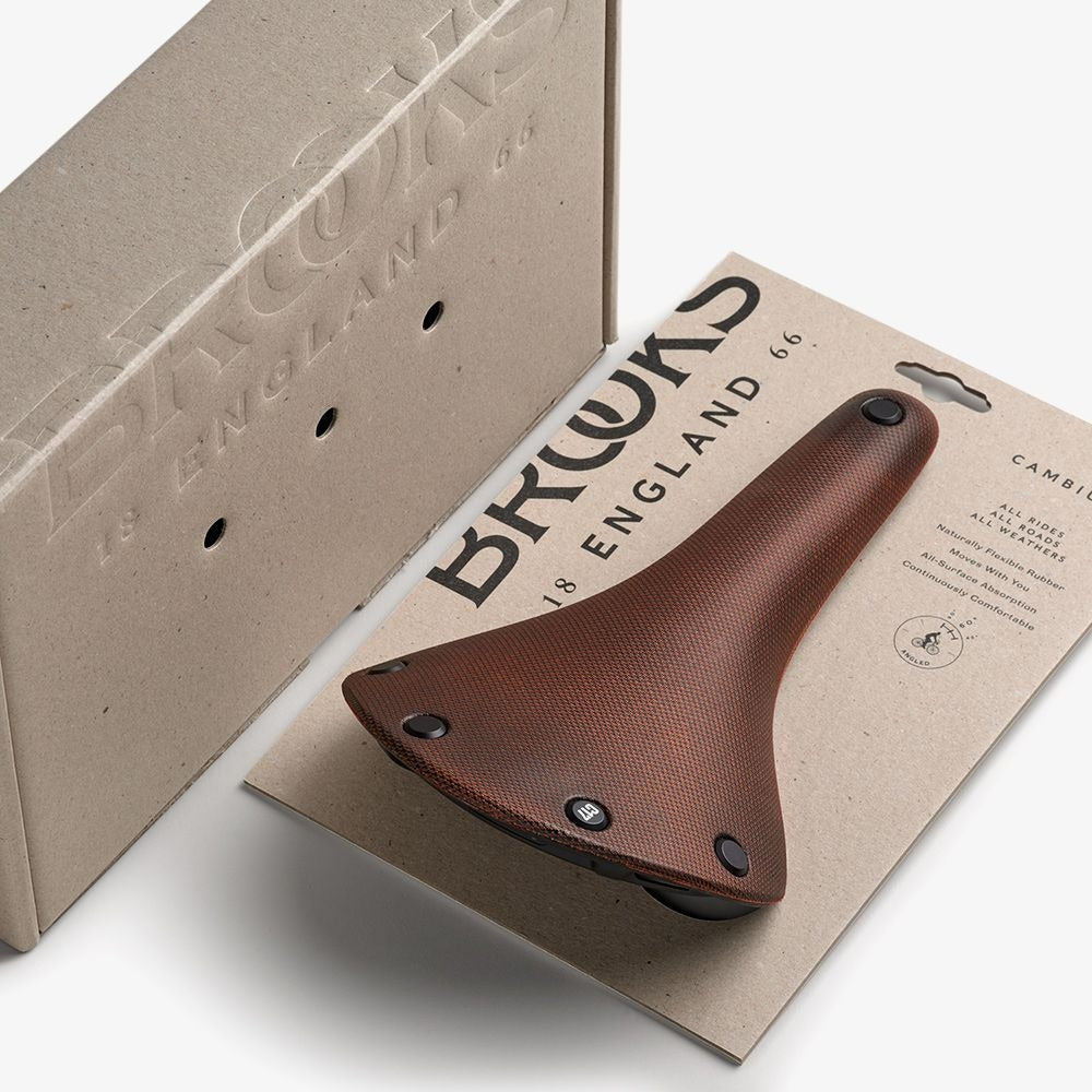 Satula BROOKS CAMBIUM C17 Ruskea