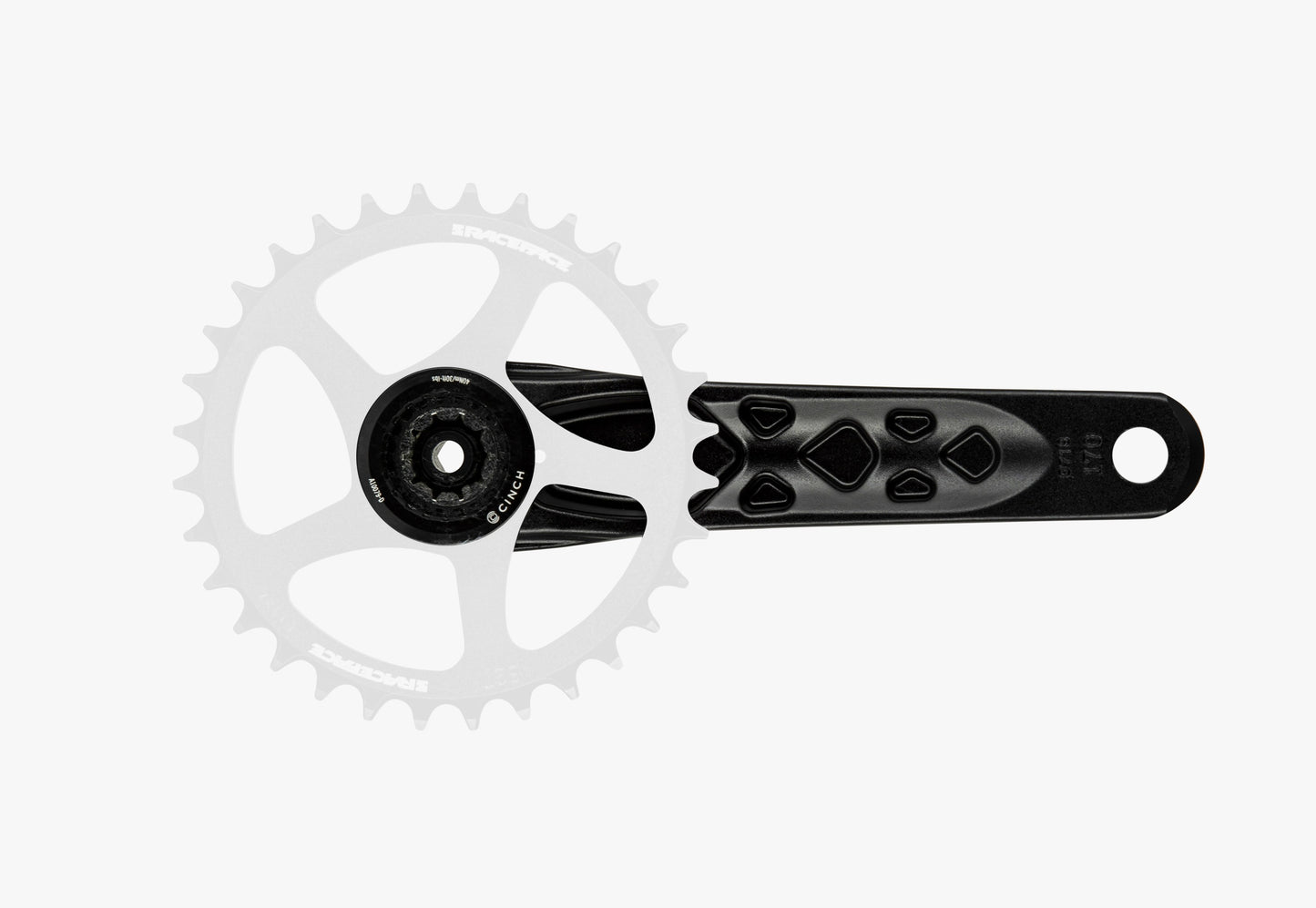RACE FACE AEFFECT CINCH kampiakselit Musta