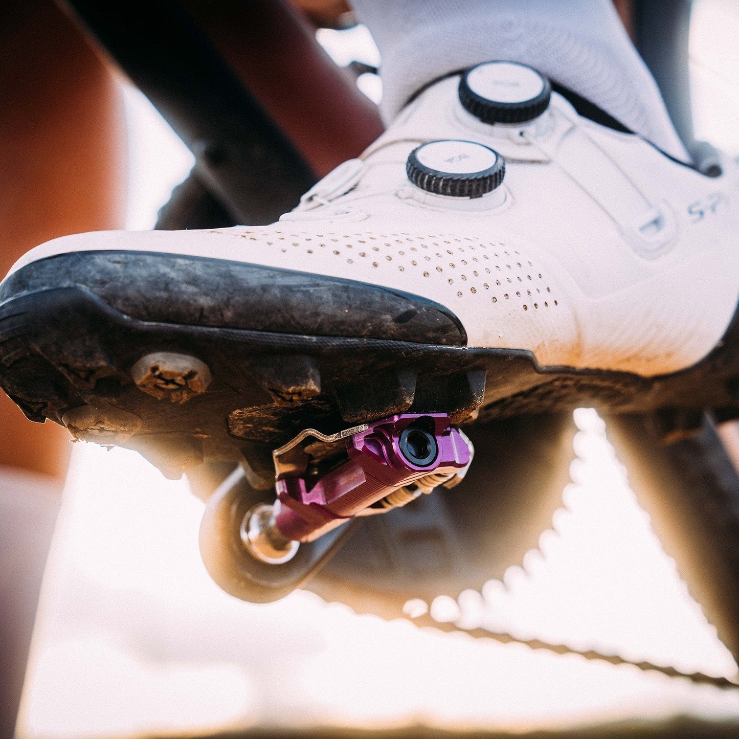 WOLF TOOTH DEL GRAVEL RACE Clipless Violet polkimet