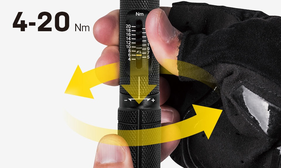 Torq TOPEAK STICK PRO -momenttiavain (4-20 Nm)