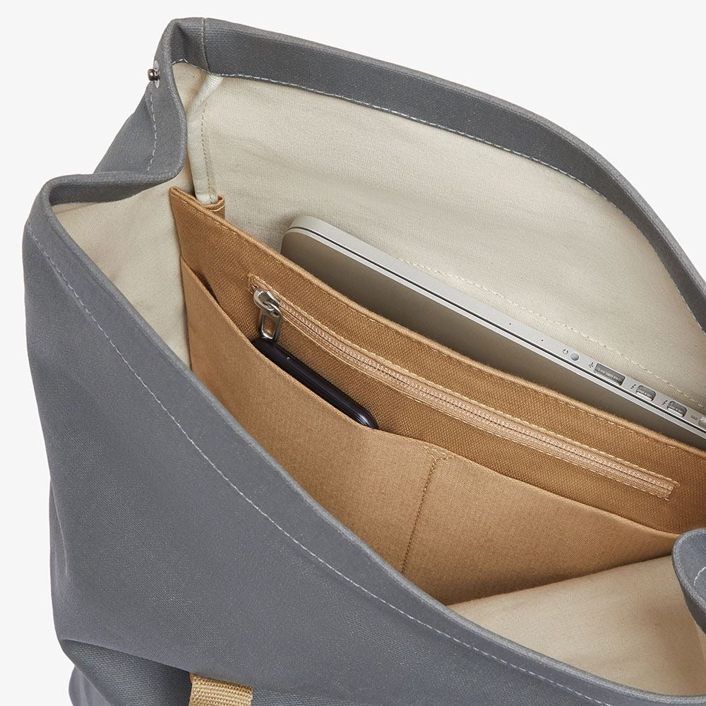 Reppu BROOKS PICKWICK COTTON CANVAS 12L Harmaa