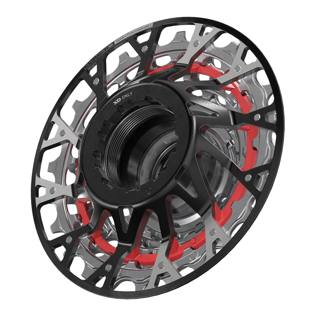 SRAM XS-797 T-Type DH 7V kasetti XD-runkoon