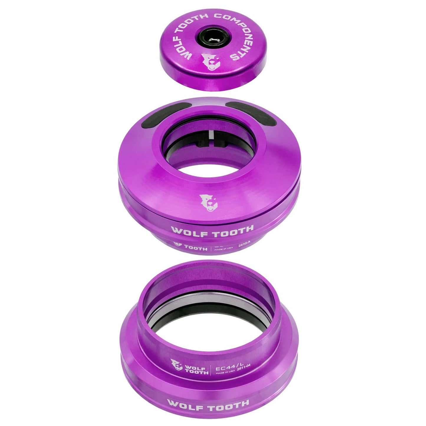 WOLF TOOTH EC44 puoli-integroidut kuulokkeet violetti