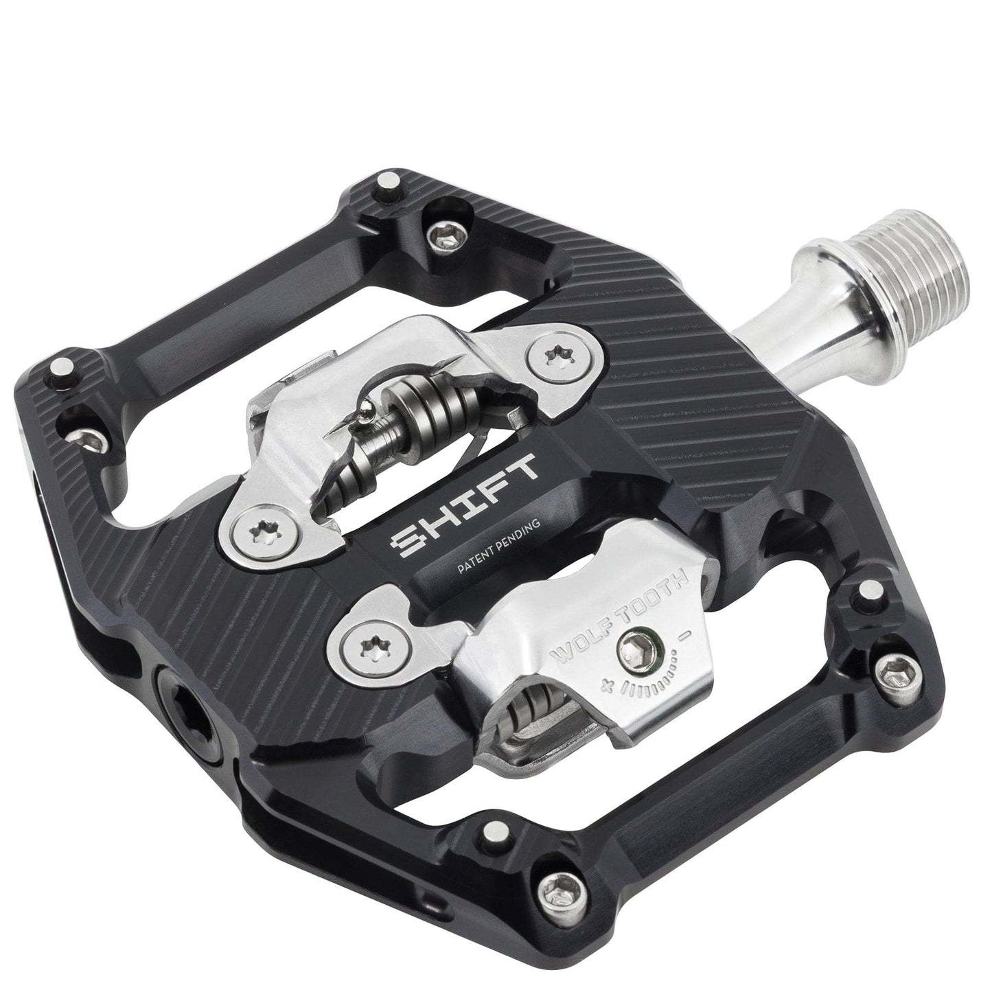 WOLF TOOTH GRAVITY CLIPLESS pedaalit Musta