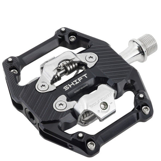 WOLF TOOTH GRAVITY CLIPLESS pedaalit Musta