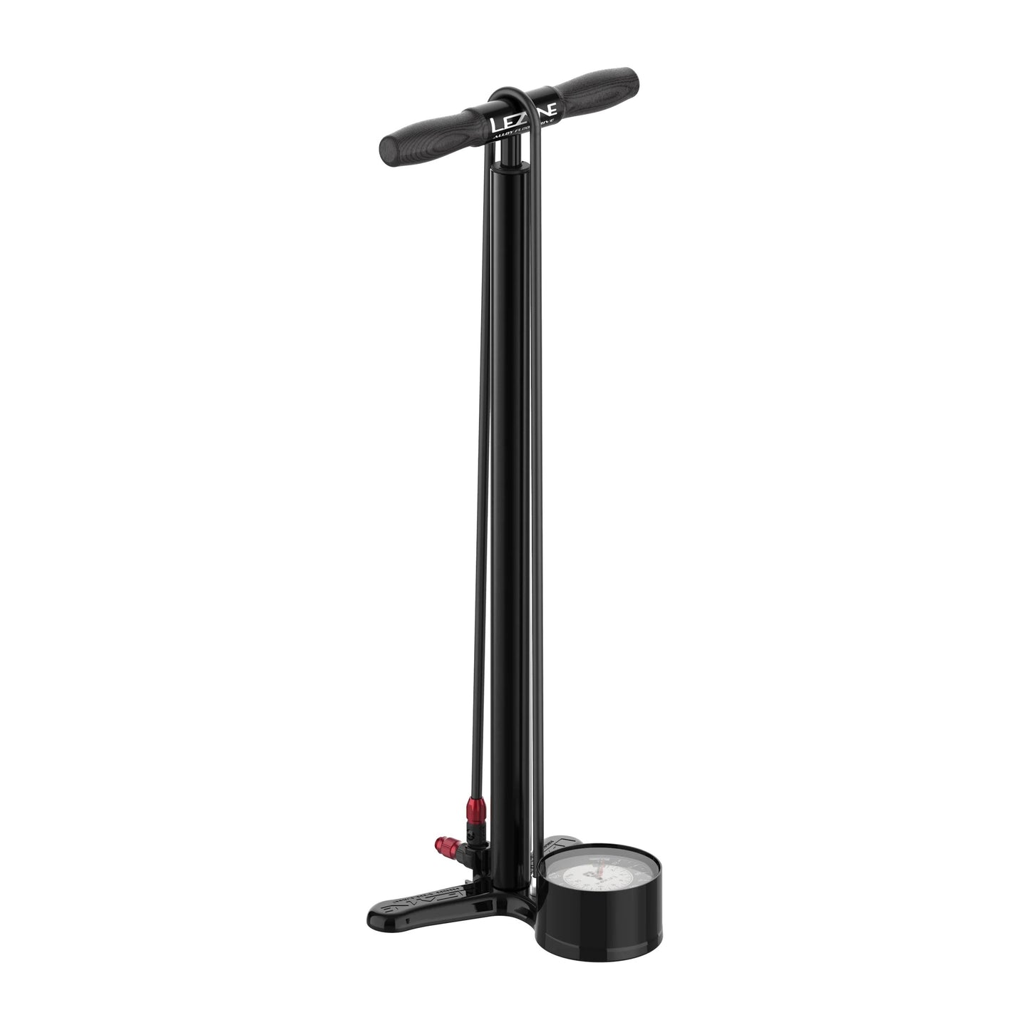 LEZYNE ALLOY FLOOR DRIVE 3.5 jalka pumppu musta